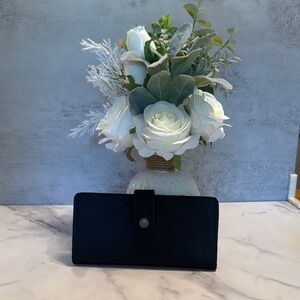 Portland Leather Black Wallet